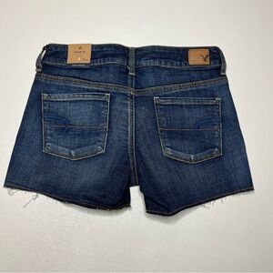 American Eagle Low Rise Shortie Jean Shorts Womens Size 4